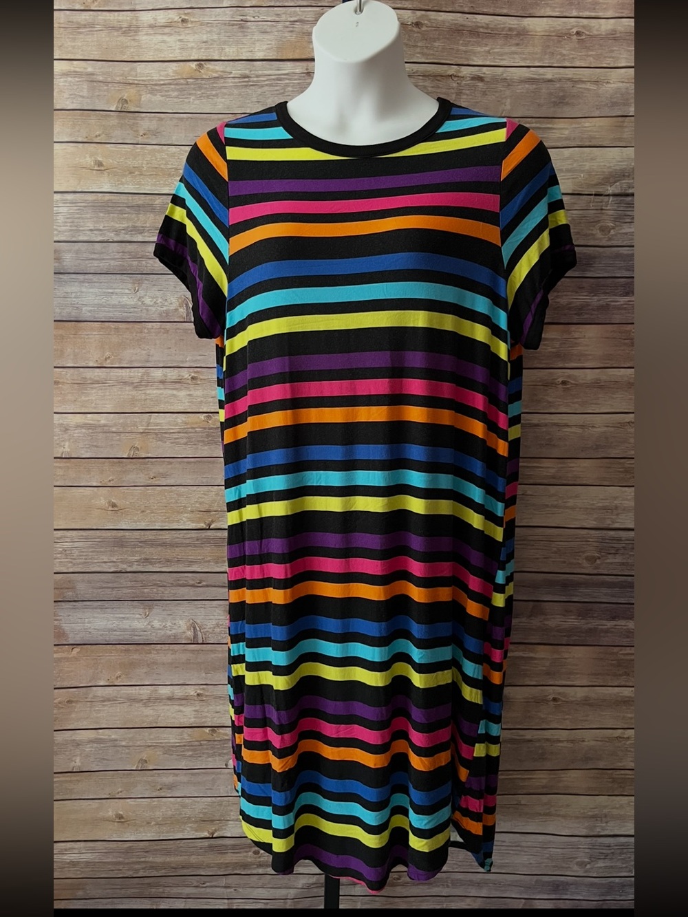 Torrid Multicolor Striped T-Shirt Dress
Size 3 - Picture 3 of 10